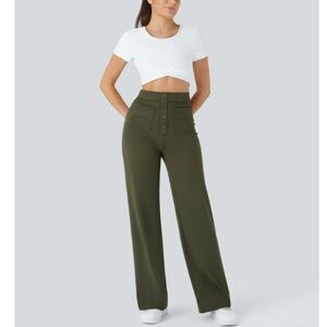 Halara Pants in Olive Green